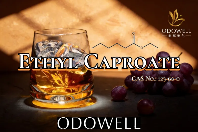 توصي شركة ODOWELL باستخدام إيثيل كابروات في تطبيقات نكهة الفواكه والنبيذ