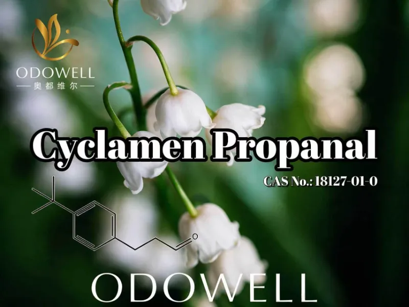 ​توصي شركة ODOWELL باستخدام مادة السيكلامين بروبانال في تطبيقات عطور الأزهار الطازجة والموغيت